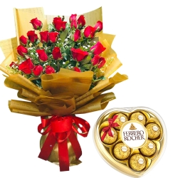 send flower with chocolate to Philippines